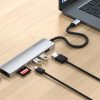 Satechi - 7 az 1-ben USB-C Slim multiport adapter Ethernet csatlakozóval - Ezüst - Image 3