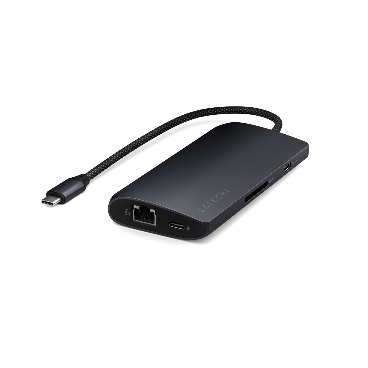 Satechi - USB-C MultiPort adapter 8K Ethernet V3 - Fekete - Image 3
