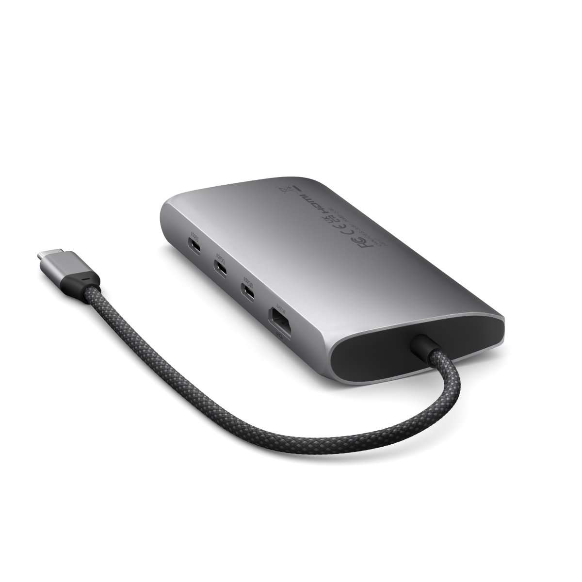 Satechi - USB-C MultiPort adapter 8K Ethernet V3 - Szürke - Image 5