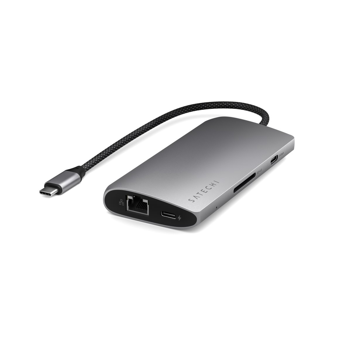 Satechi - USB-C MultiPort adapter 8K Ethernet V3 - Szürke - Image 4