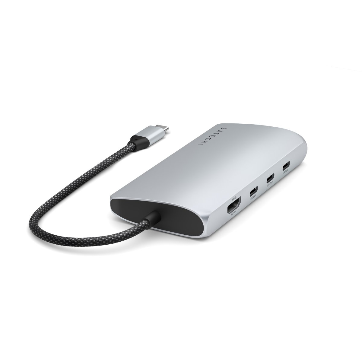 Satechi - USB-C MultiPort adapter 8K Ethernet V3 - Ezüst - Image 3