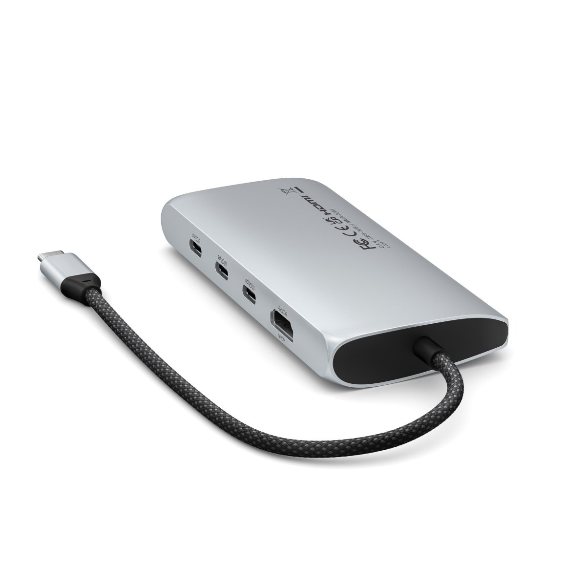 Satechi - USB-C MultiPort adapter 8K Ethernet V3 - Ezüst - Image 6