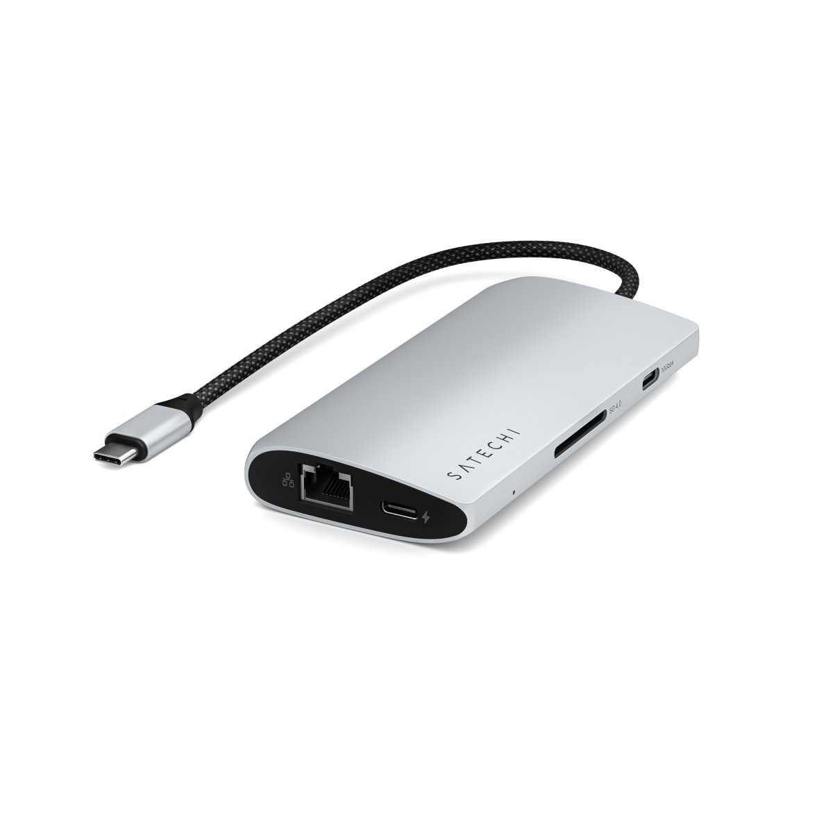 Satechi - USB-C MultiPort adapter 8K Ethernet V3 - Ezüst - Image 4