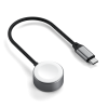 Satechi - USB-C mágneses gyorstöltő kábel Apple Watch-hoz - Szürke