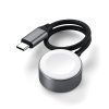 Satechi - USB-C mágneses gyorstöltő kábel Apple Watch-hoz - Szürke - Image 2