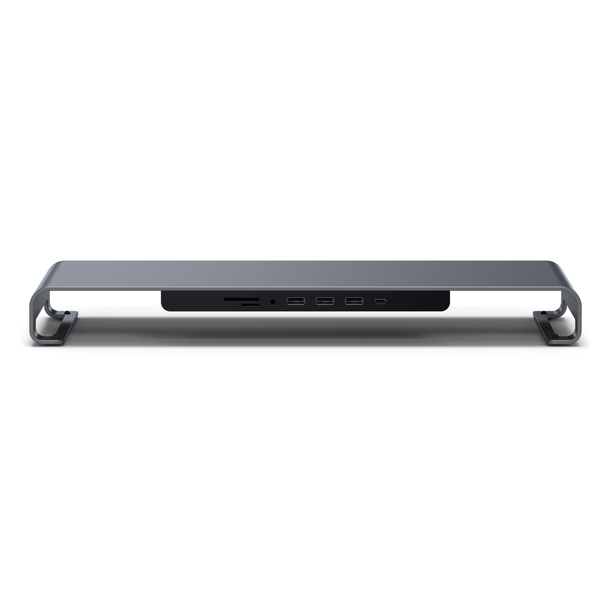 Satechi - USB-C monitorállvány Hub XL - Szürke - Image 3