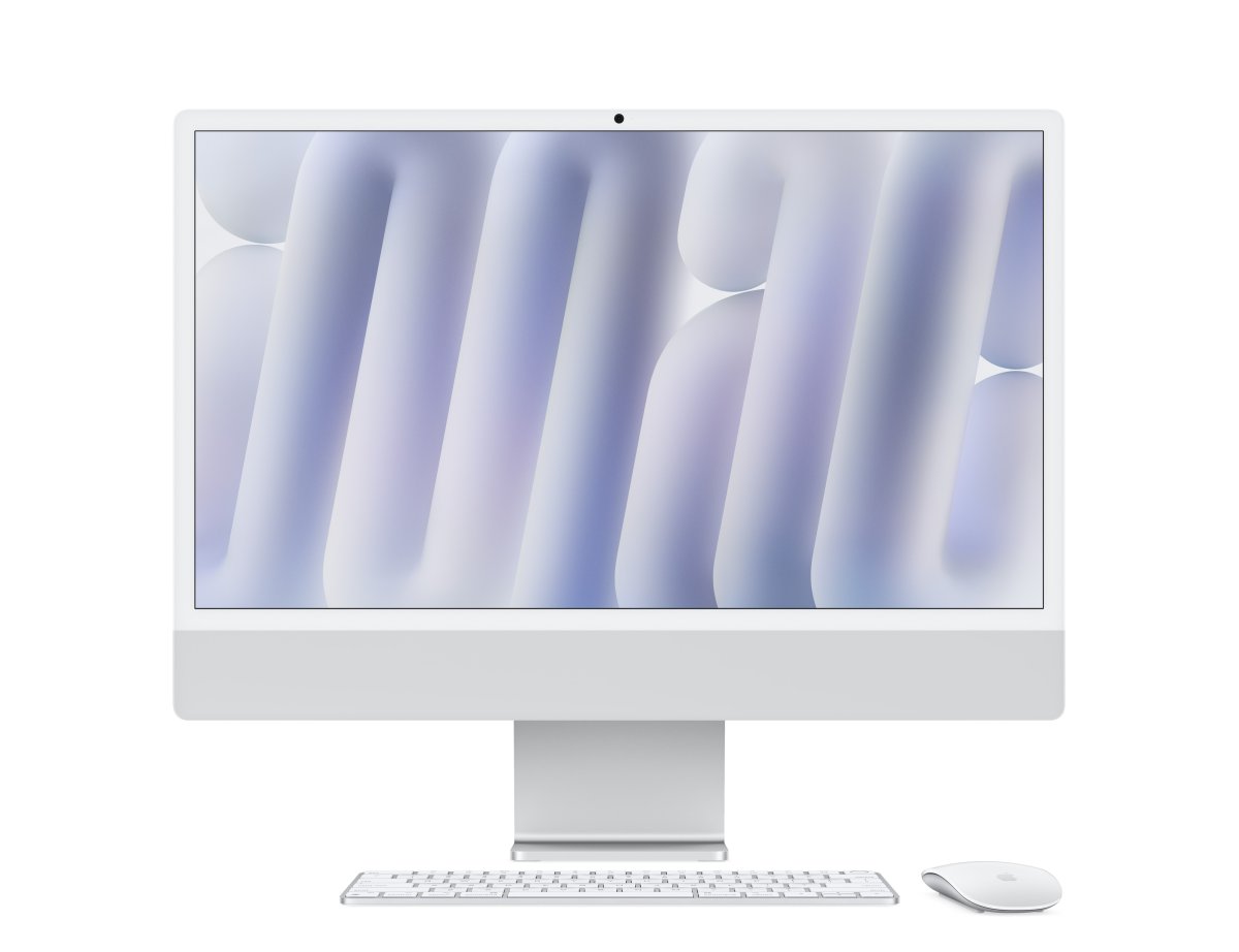 iMac 24” – M4 chip 10 magos CPU-val, 10 magos GPU-val, 16 GB egyesített memória, 256 GB - ezüst - Image 3