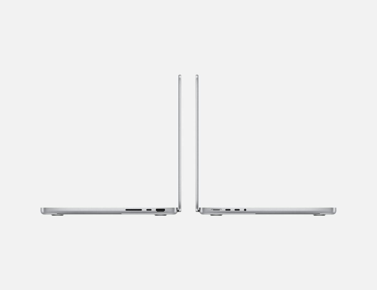 Apple MacBook Pro 14" – M4 Pro chip 12 magos CPU-val, 16 magos GPU-val, 24 GB egyesített memória, 512 GB - ezüst - Image 6