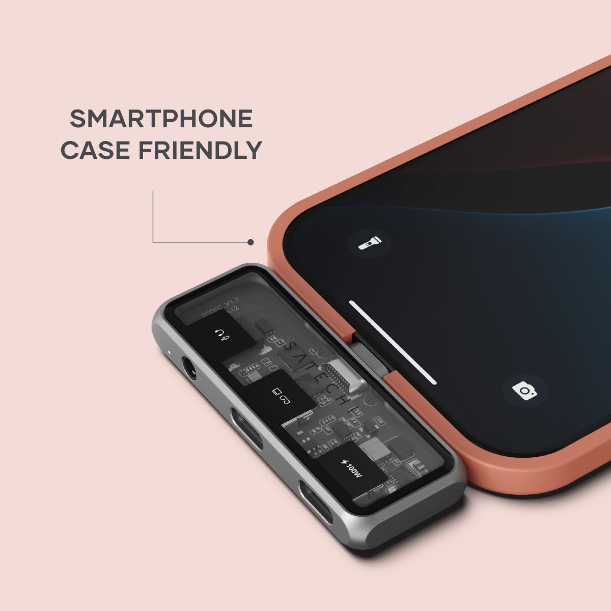 Satechi - Mobile XR hub kettős USB-C-vel és hanggal - Szürke - Image 3