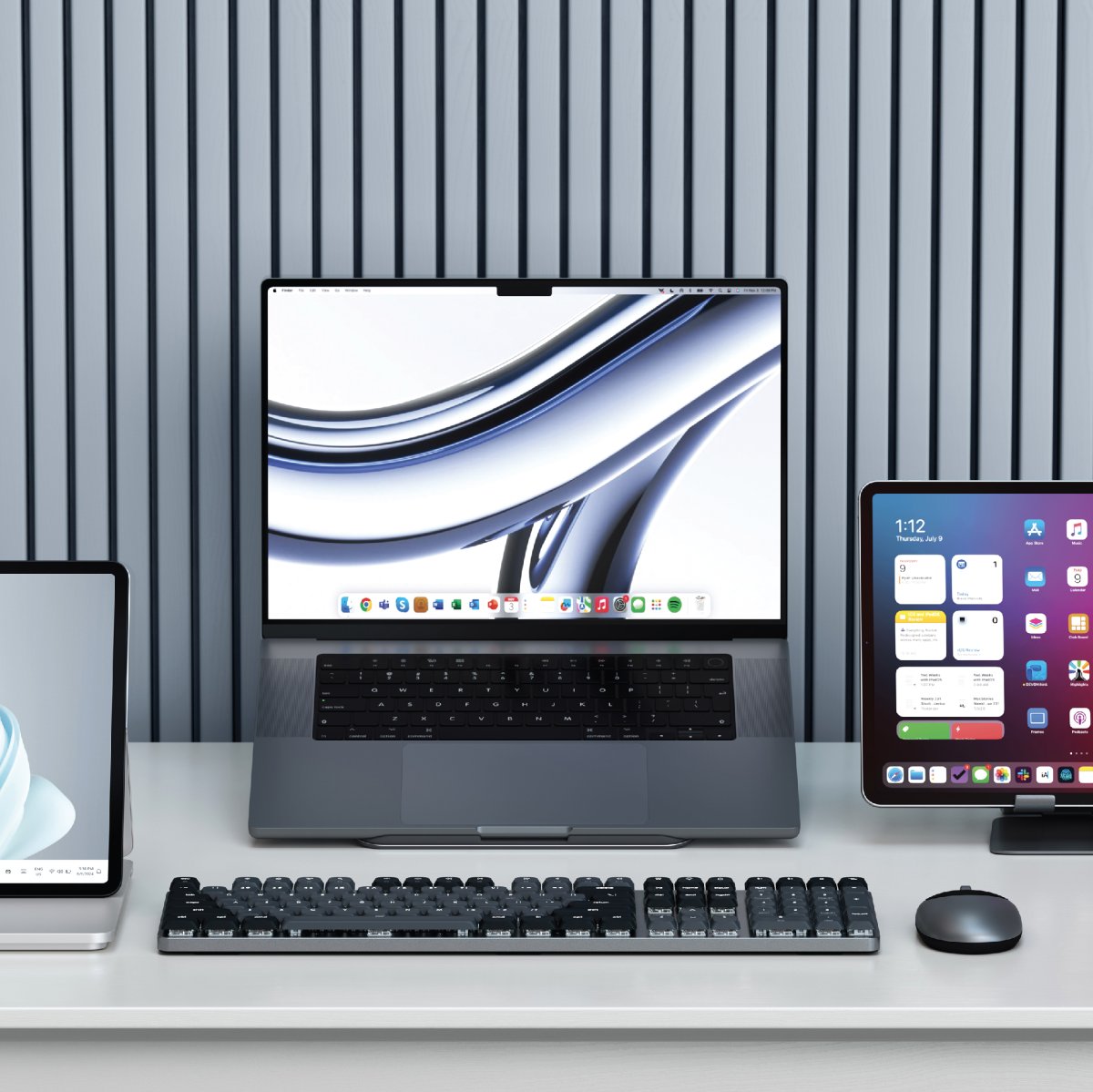Satechi - SM3 Slim mechanikus háttérvilágítású Bluetooth billentyűzet - Image 6