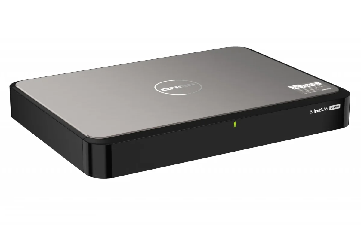 QNAP - HS-264 NAS desktop Ethernet/LAN connection N5105 Fekete - Image 4