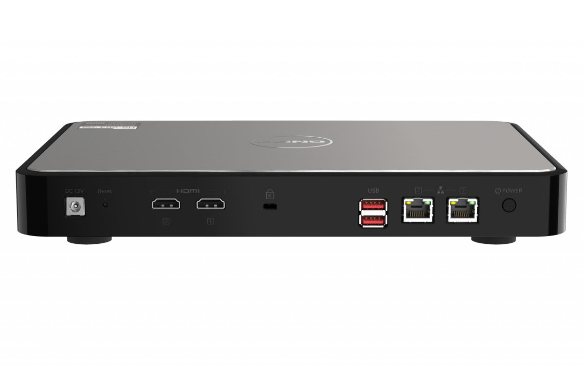 QNAP - HS-264 NAS desktop Ethernet/LAN connection N5105 Fekete - Image 2