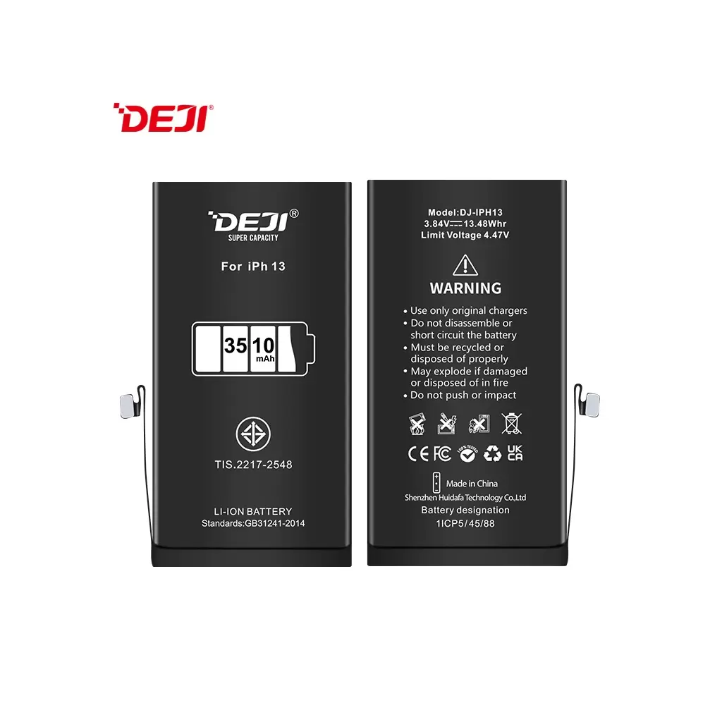 Deji iPhone 13 kompatibilis, magasabb kapacitású akkumulátor 3510mAh