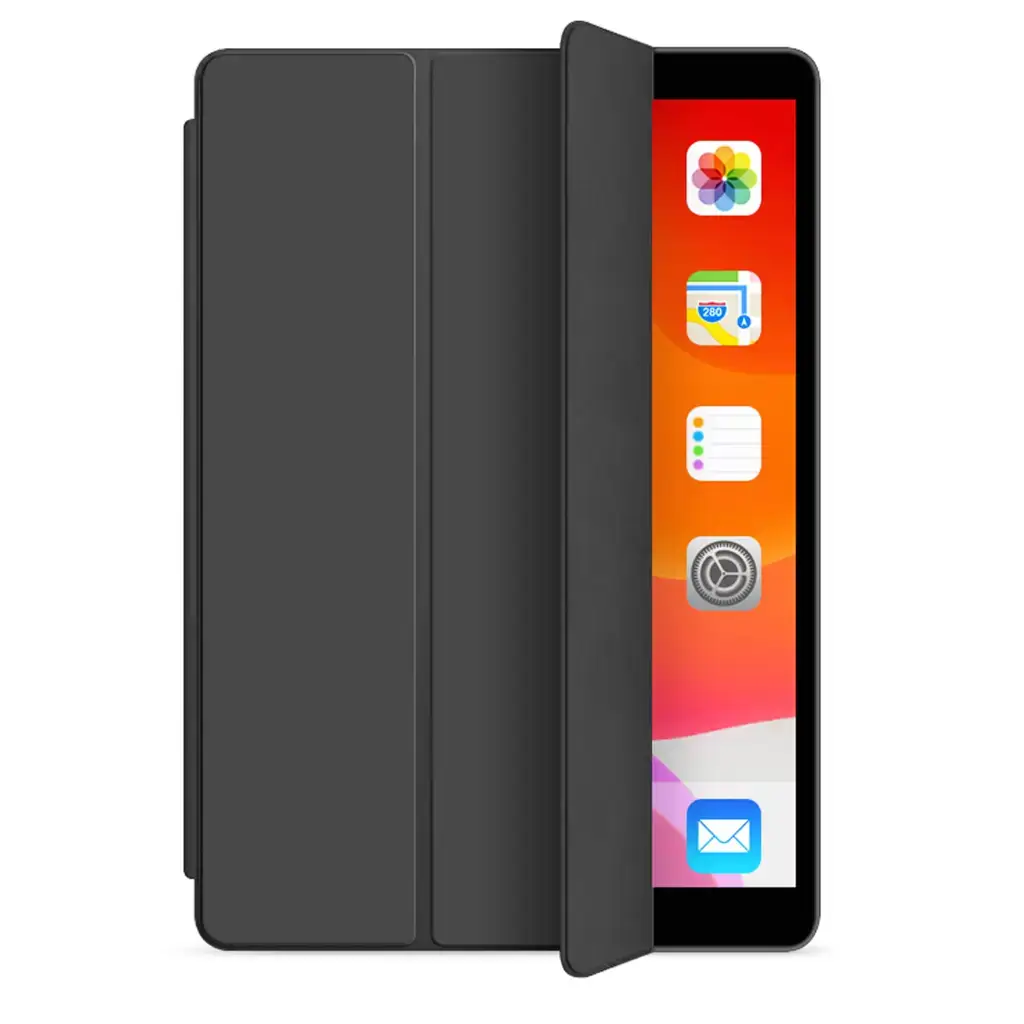 XPRO™ Smart Book tok szilikon hátlappal fekete Apple Ipad 9,7" 2017- készülékhez