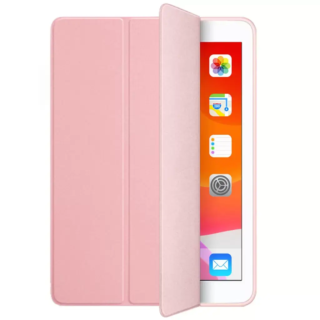 XPRO™ Smart Book tok szilikon hátlappal pink Apple Ipad 9,7" 2017- készülékhez