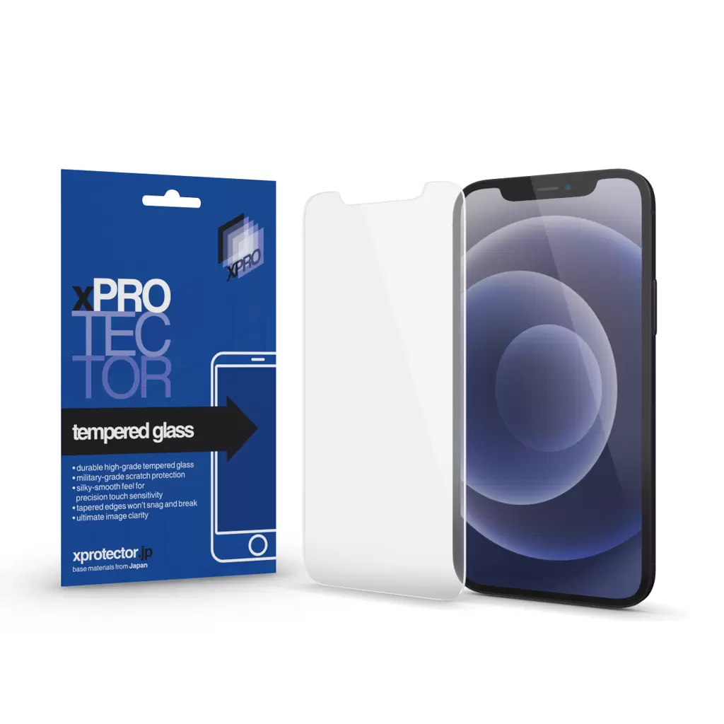 XPRO™ Tempered Glass 0.33mm kijelzővédő üveg / üvegfólia Apple iPhone 13 / 13 Pro / 14 / 16e készülékhez