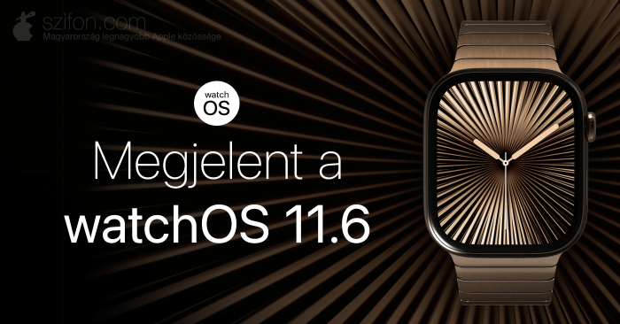 Megjelent a watchOS 11.6 – elsősorban 21 sebezhetőség javítása