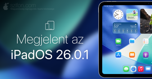 Megjelent az iPadOS 26.0.1 – a lebegő billentyűzet elmozdulását és a VoiceOver letiltódását okozó hibák javítása