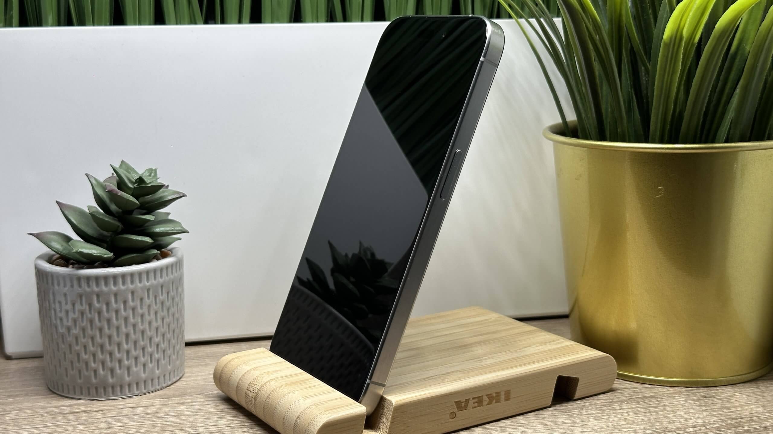 iPhone 15 Pro 256GB Fehér Titán - (használt, hibátlan állapot) - Image 5