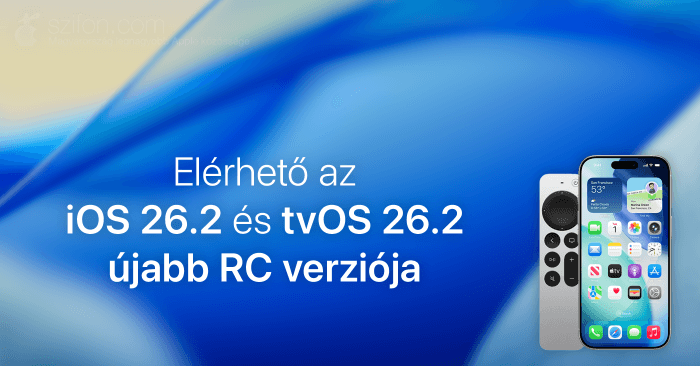 Elérhető az iOS 26.2 és tvOS 26.2 újabb RC verziója