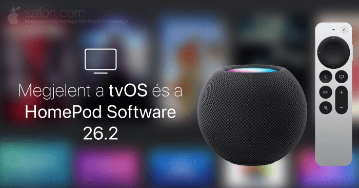 Megjelent a tvOS és HomePod Software 26.2 – Apple TV app profilok, gyermek profilokkal, Apple-fiók nélkül is