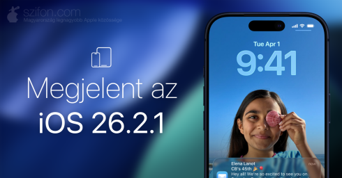 Megjelent az iOS 26.2.1 – hibajavítások és a 2. generációs AirTag támogatása