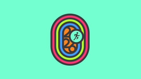 Apple Watch futásnapi kihívás borítóképe a nap logójával