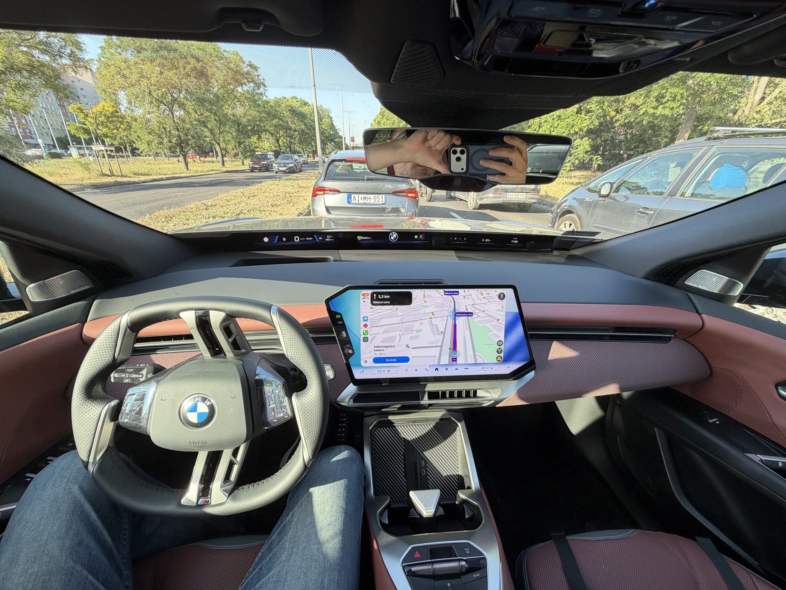 BMW iX3 belső