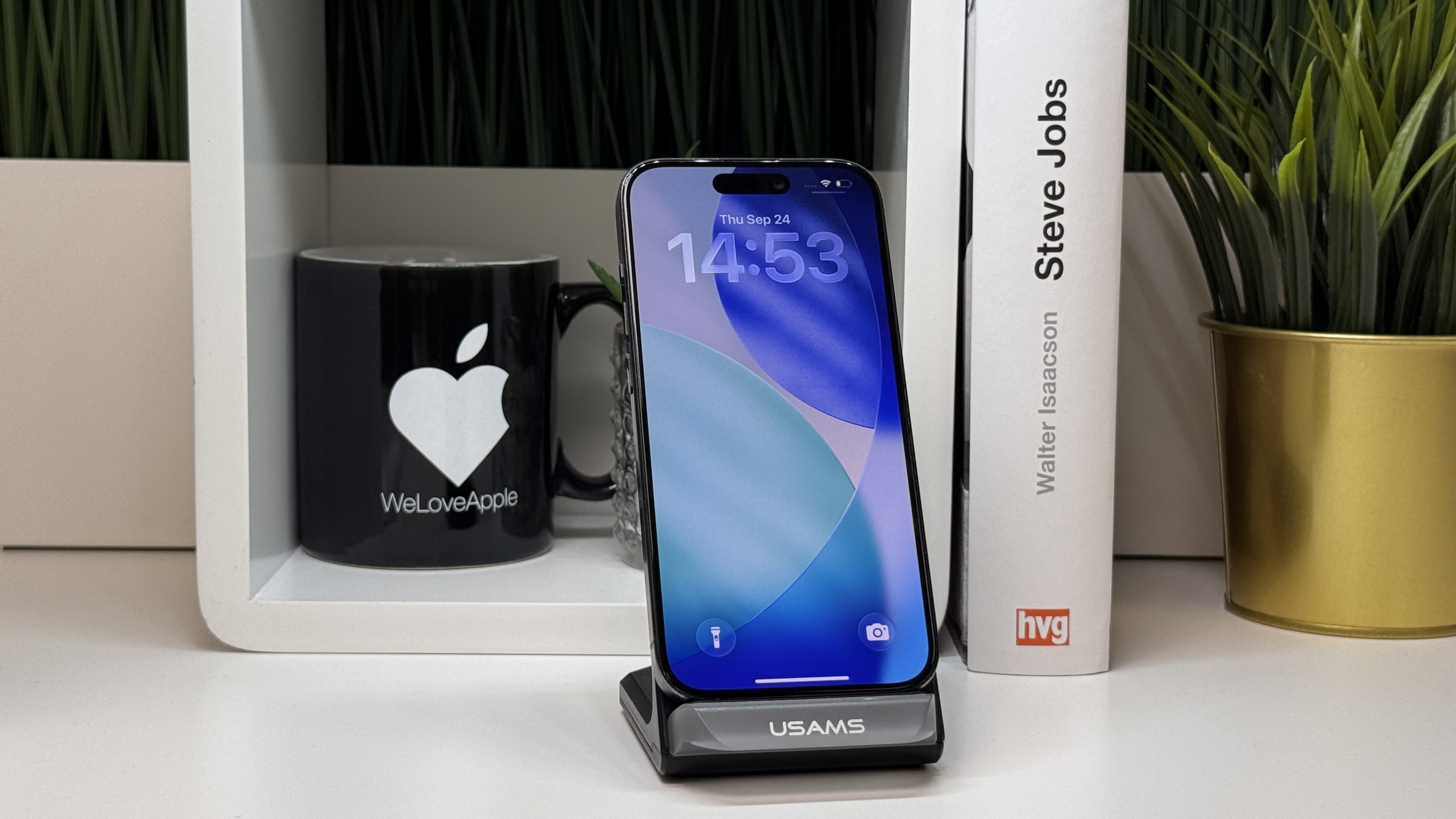 iPhone 15 Pro 256GB kék