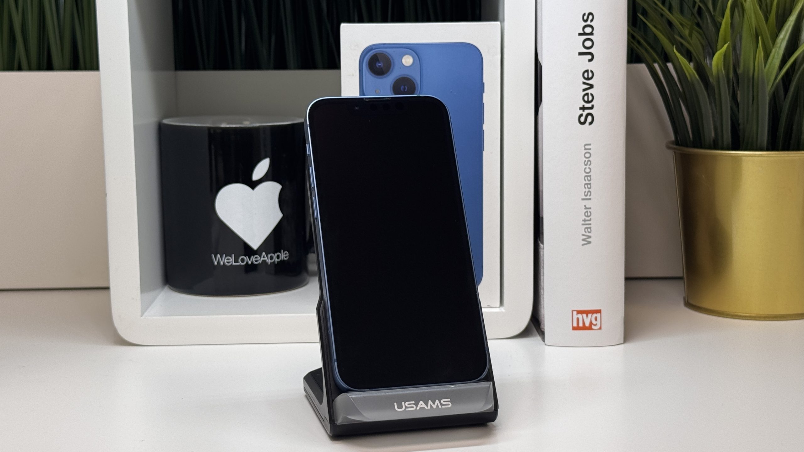 iPhone 13 mini 128GB, kék